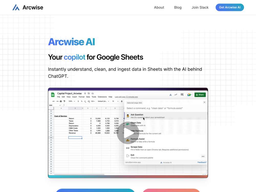 Arcwise AI cover