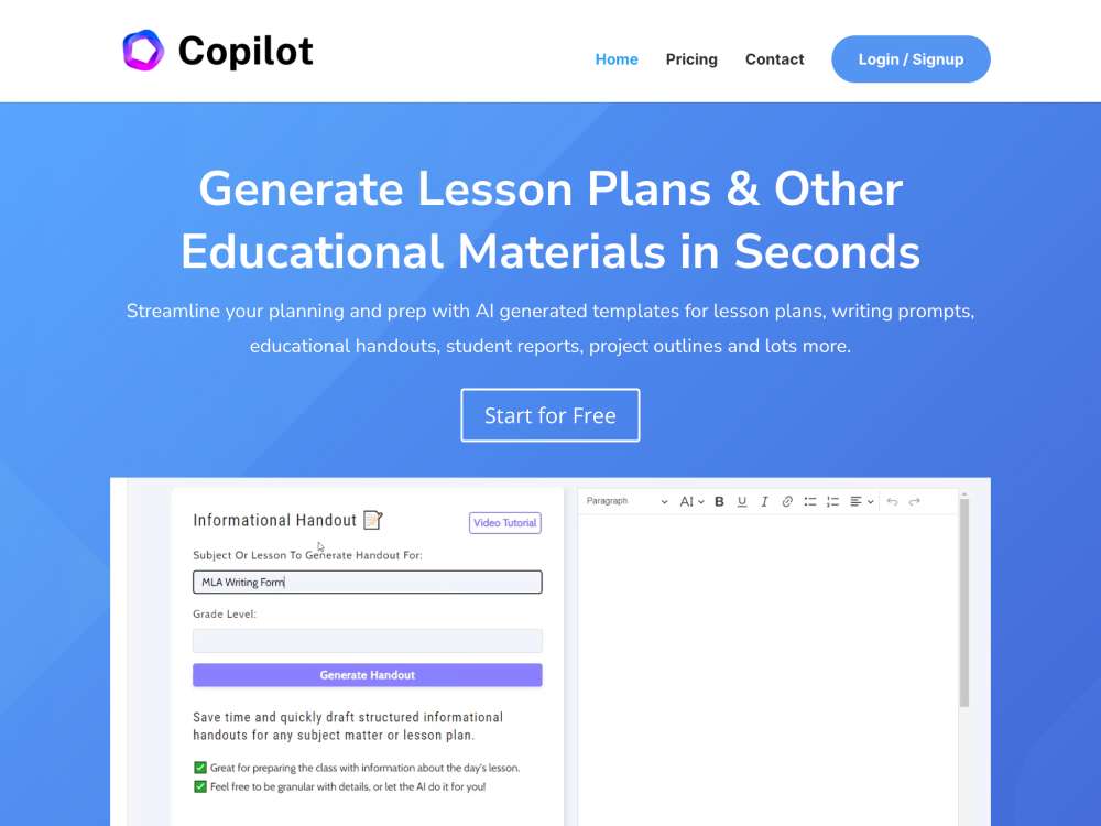 Education Copilot cover