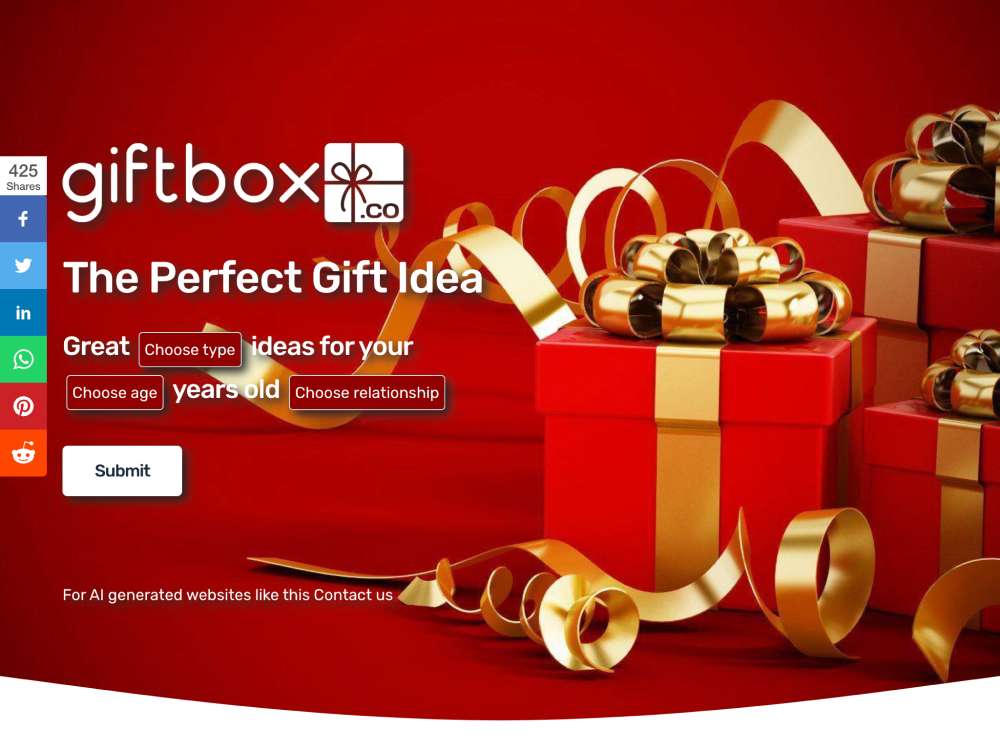 Giftbox cover