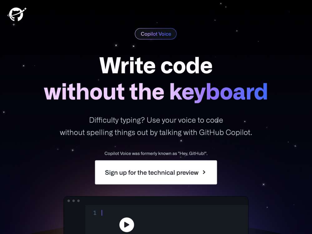 GitHub Copilot Voice cover