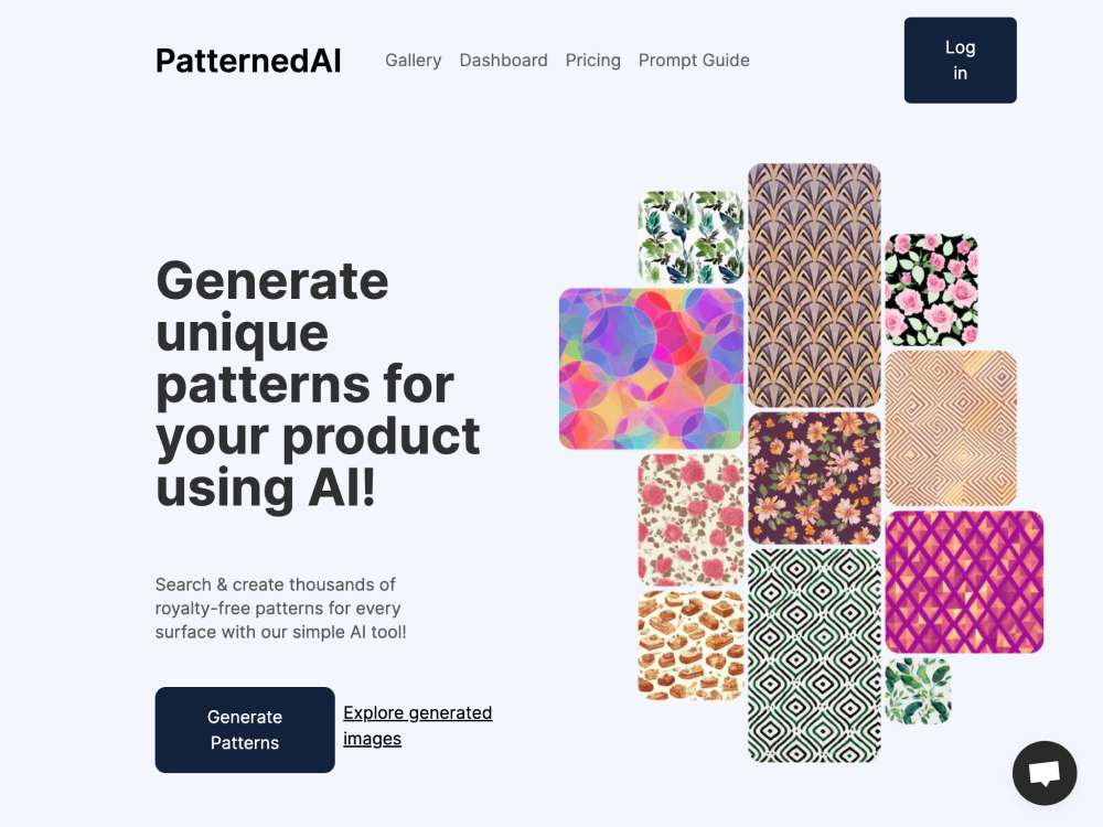 Patterned AI cover